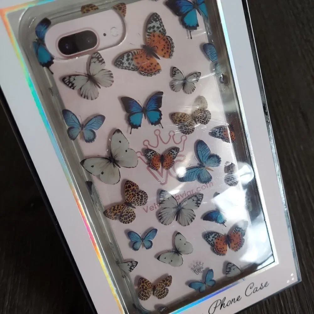 NEW Velvet Caviar Butterfly Dreams IPhone 8/7 Plus Clear Phone Case